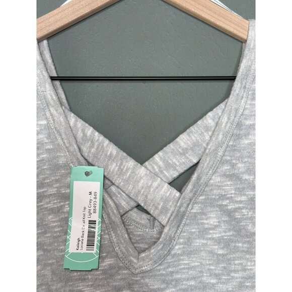 Kaileigh Luciana Women's Medium Back Detail Knit Top V-Neck NWT USA MADE - Picture 6 of 10